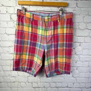 Polo Ralph Lauren India Madras Shorts Size 32 F